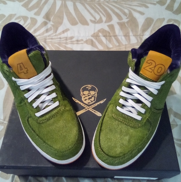 (RARE!of 5 only made) Air Force1 (Kush Bottle) (The Shoe Surgeon collection) - Picture 11 of 13